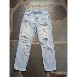 Eunina Distressed LIGHT BLUE Women's Jeans SZ 7
